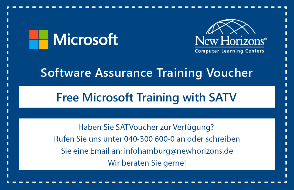 Microsoft Training mit SATVoucher Microsoft Training mit SATVoucher